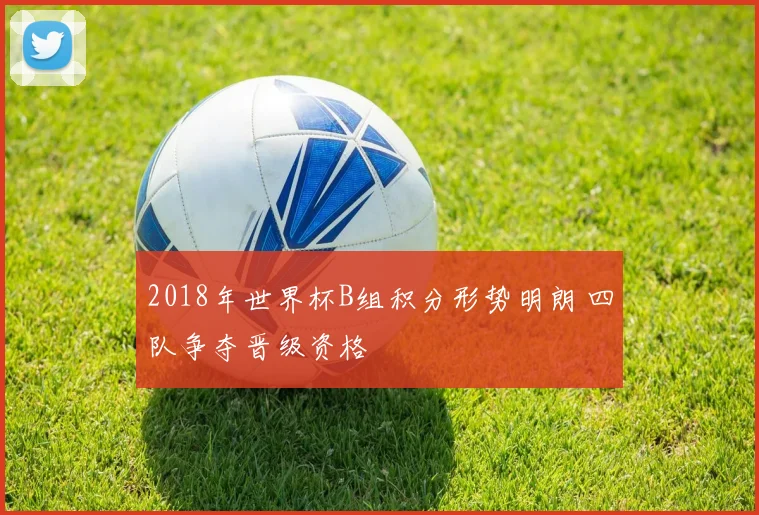 2018年世界杯B组积分形势明朗 四队争夺晋级资格