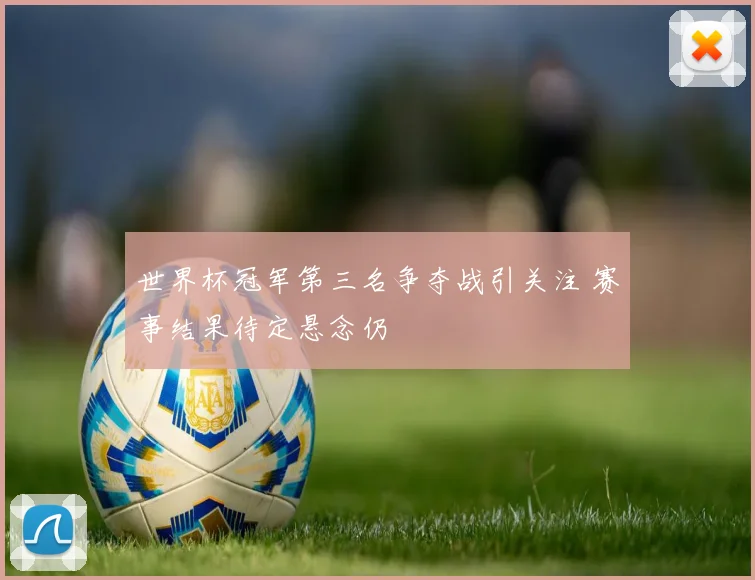 世界杯冠军第三名争夺战引关注 赛事结果待定悬念仍