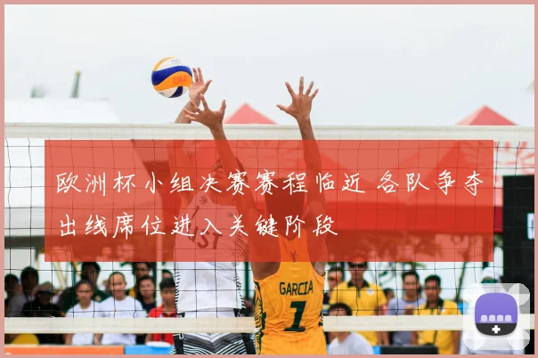 欧洲杯小组决赛赛程临近 各队争夺出线席位进入关键阶段